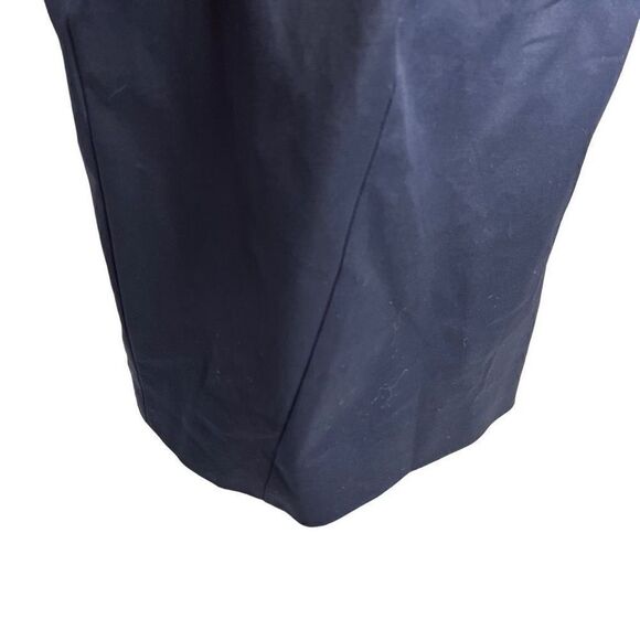 Brooks Brothers NWT navy blue tailored short sleeve top with embroidered sleeves - Picture 7 of 13